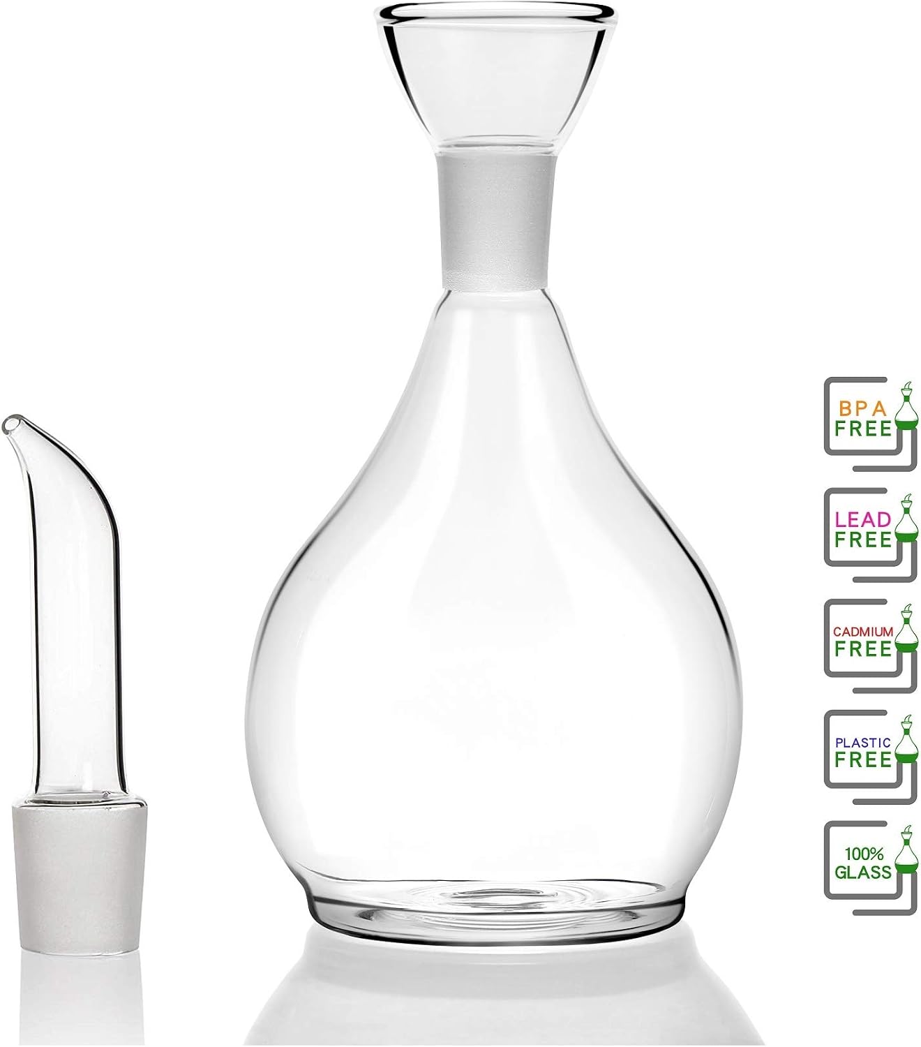 Botella dispensadora aceite oliva 18oz/550ml sin goteo