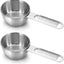 2 Cucharas Taza 2oz Acero Inox para Café Cocina