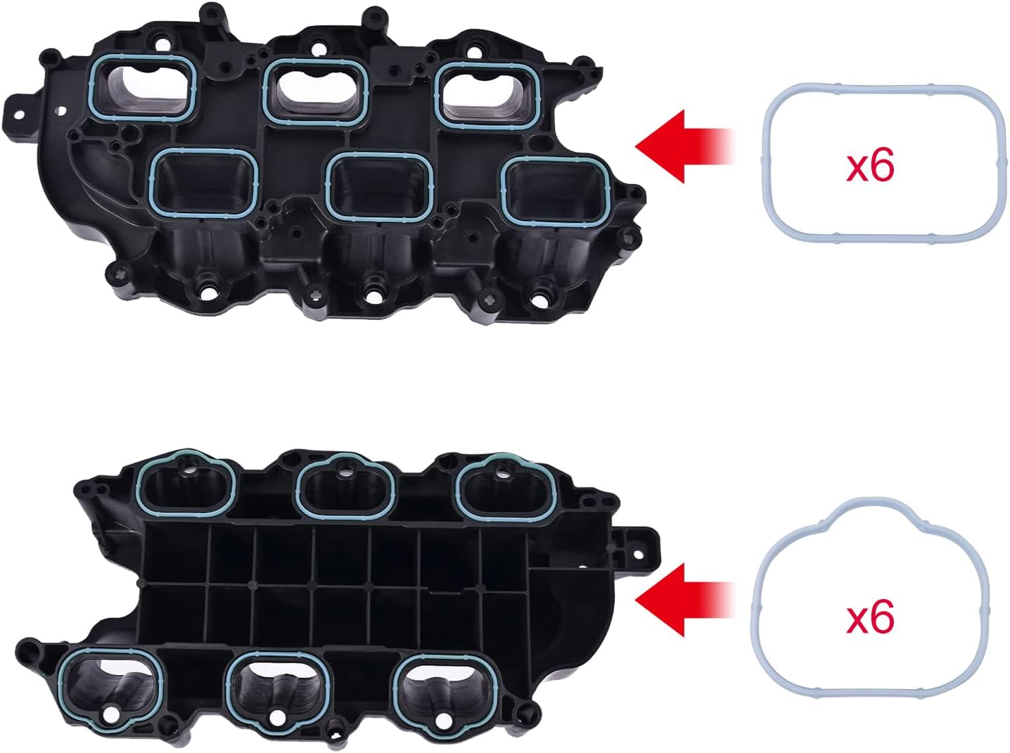Juntas colector admisión Dodge Chrysler Jeep Ram 3.6L 12pcs