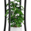 Soporte plantas 30pulg madera 2 niveles sala patio