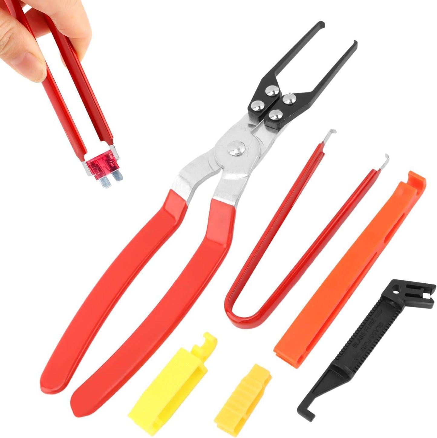Pack 6 alicates extractores relé fusibles coche