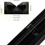 4 Pistas en T aluminio 36" color negro doble corte
