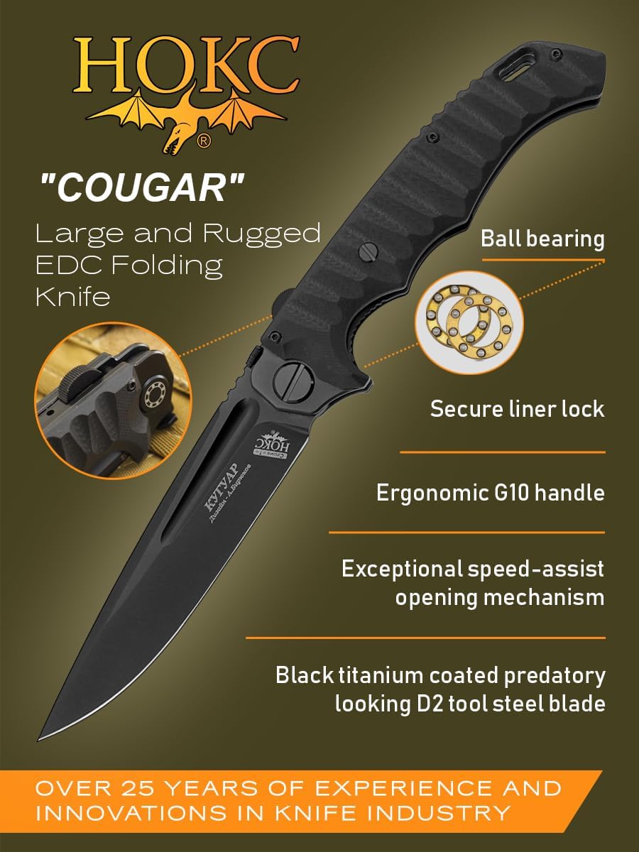 Cuchillo bolsillo G10 acero inox D2