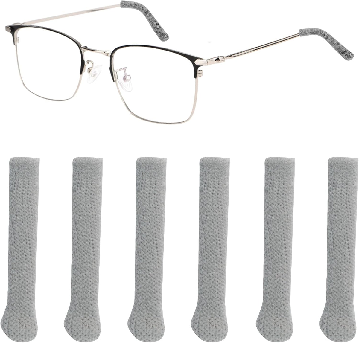 3 Pzas Almohadillas Oídos Gafas Algodón Suave