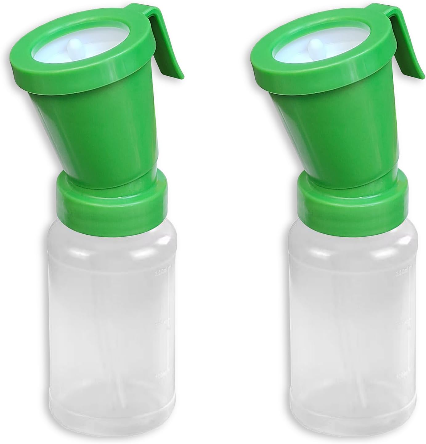 2 Tazas Inmersión para Tetinas 10oz Verde y Transparente