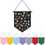 Broche organiz. para pared 12.6x10" colorido esmaltado