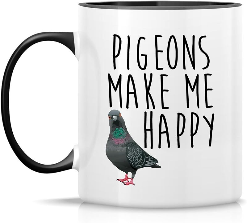 Taza Cerámica Humor Pájaro 11oz Regalo Cumpleaños