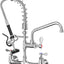 Grifo cocina pared rociador ajustable