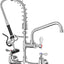Grifo cocina pared rociador ajustable fregadero