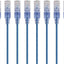 Cable Ethernet Cat6A 10G 25pies negro 10uds