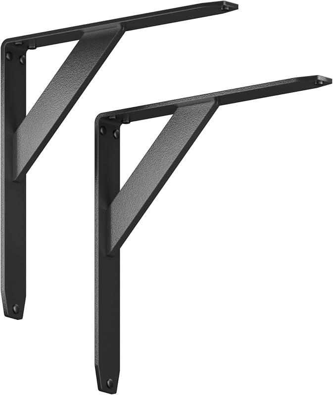 Soportes estante flotante bajo 500lb 30x30cm pack 2