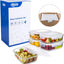 Recipientes vidrio 36oz 5uds con tapas cajas Bento