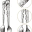 Pinzas acero inox 4pulg para servir té café postres