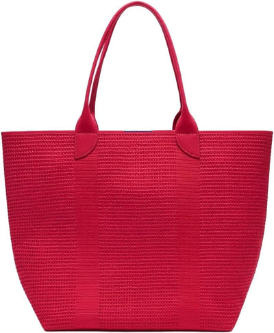 Bolso mujer grande duradero plástico reciclado lavable