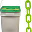 Cubo cadena plástico seguridad 1.5" 300 ft