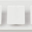 Caseta Lutron Pico Pedestal Triple Blanco