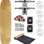 Monopatín completo blanco moose 7.75 con trucks plateados