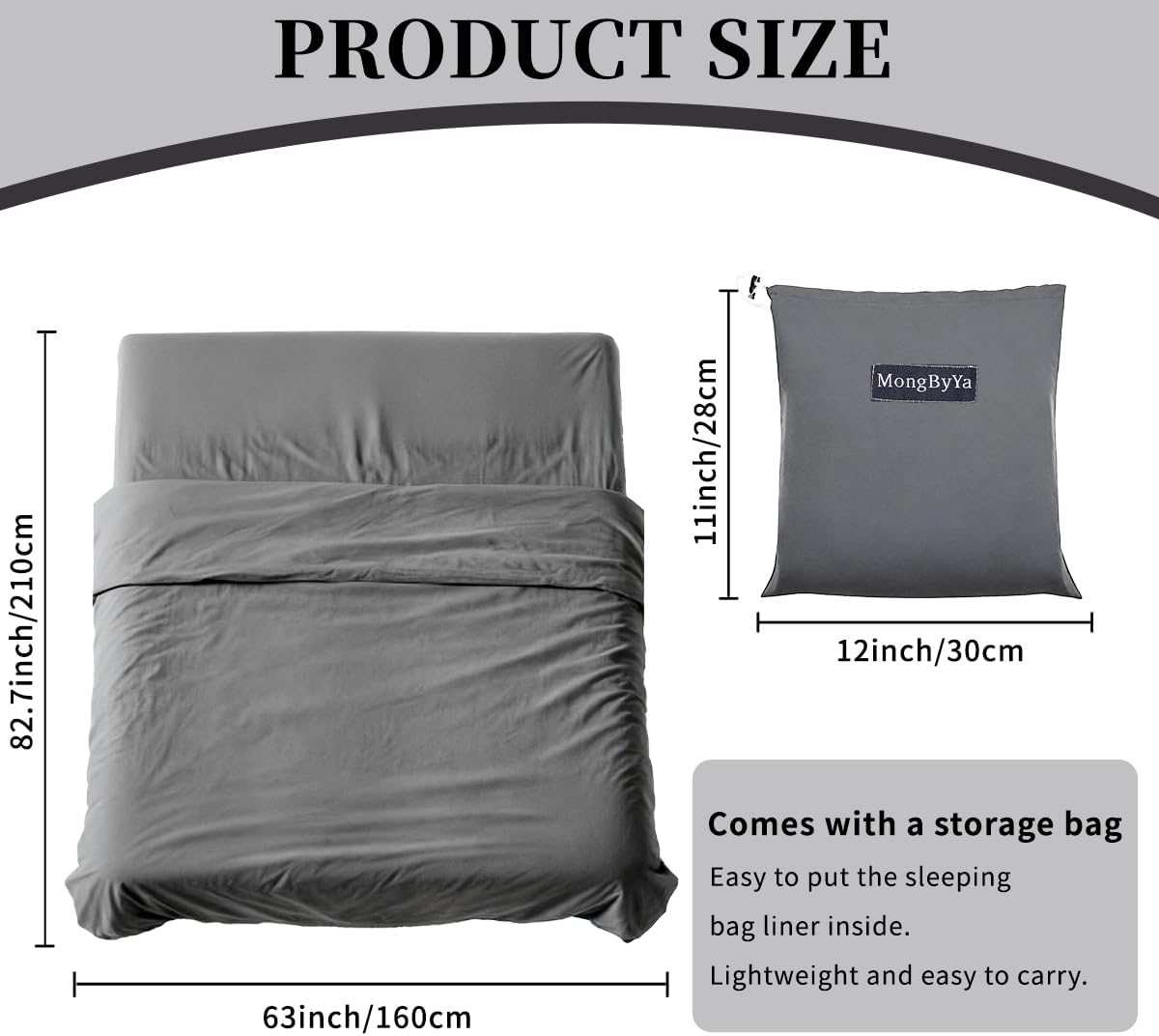 Saco dormir ligero compacto para camping mochileros