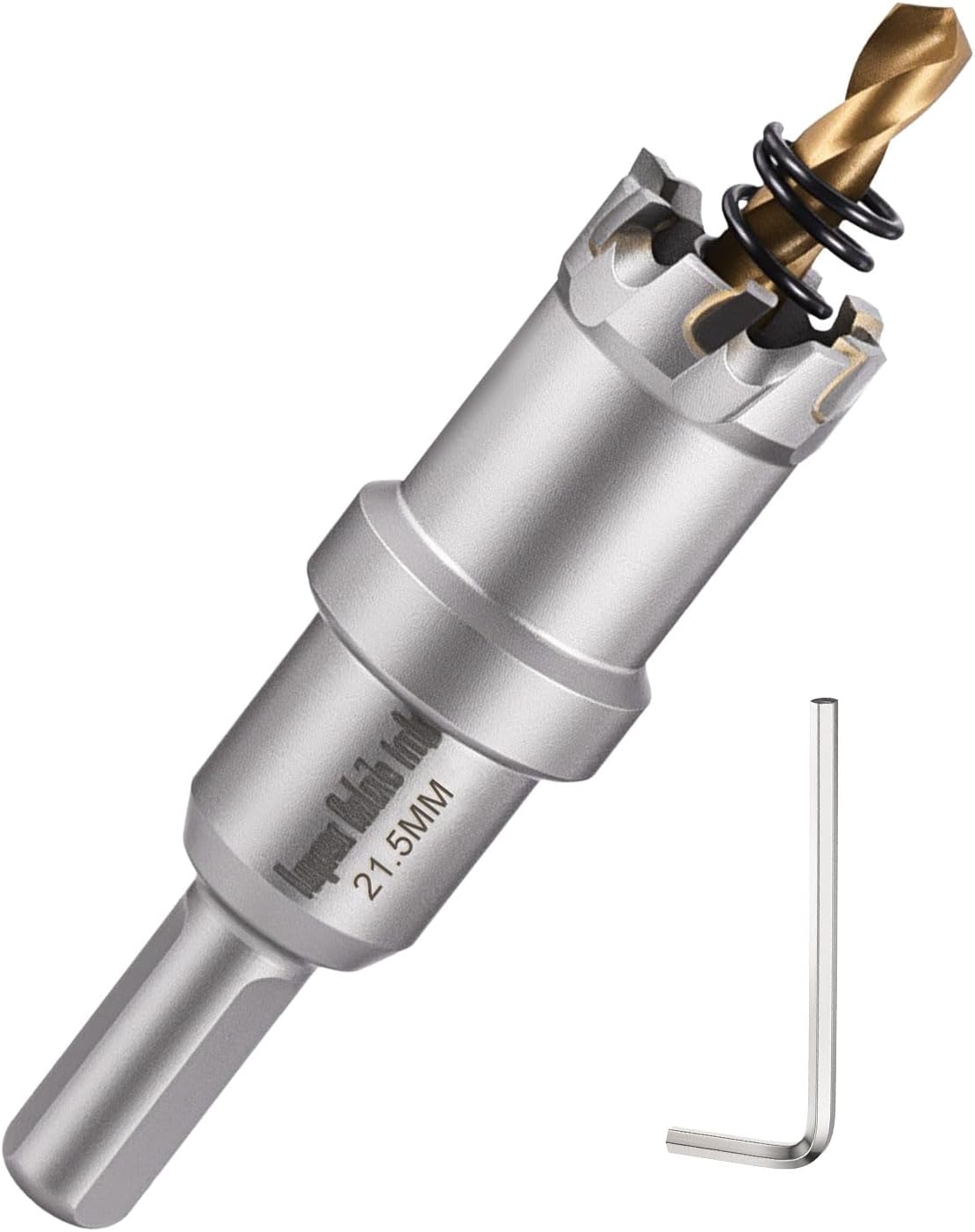 Kit sierra perforadora carburo 27/32pulg cortador metal
