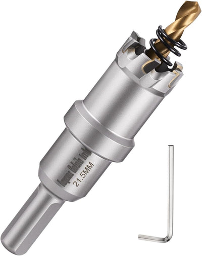 Kit sierra perforadora carburo 27/32pulg cortador metal