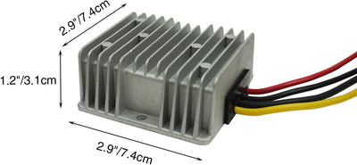 Regulador CC 36-48V a 12V 20A 240W para carrito de golf