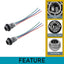 Conector señal giratoria 3 cables para Honda 1992-2015