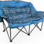 Sofá doble camping plegable acolchado felpa 600lb