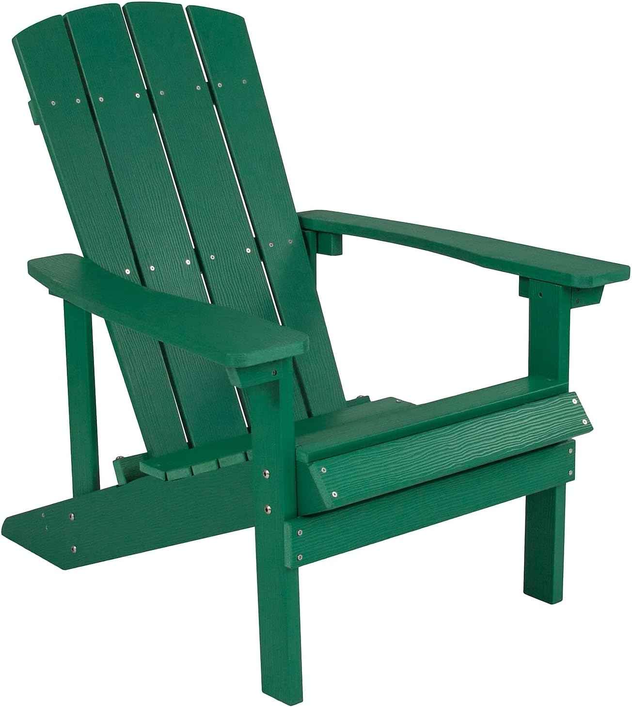 Silla Adirondack Polirresina Terraza Exterior Verde