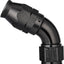Adaptador manguera PTFE 60grados 12AN aluminio negro