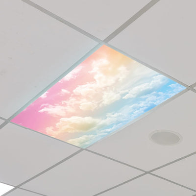 Cubierta luz fluorescente aula 2x4pies con 10 imanes filtro luz