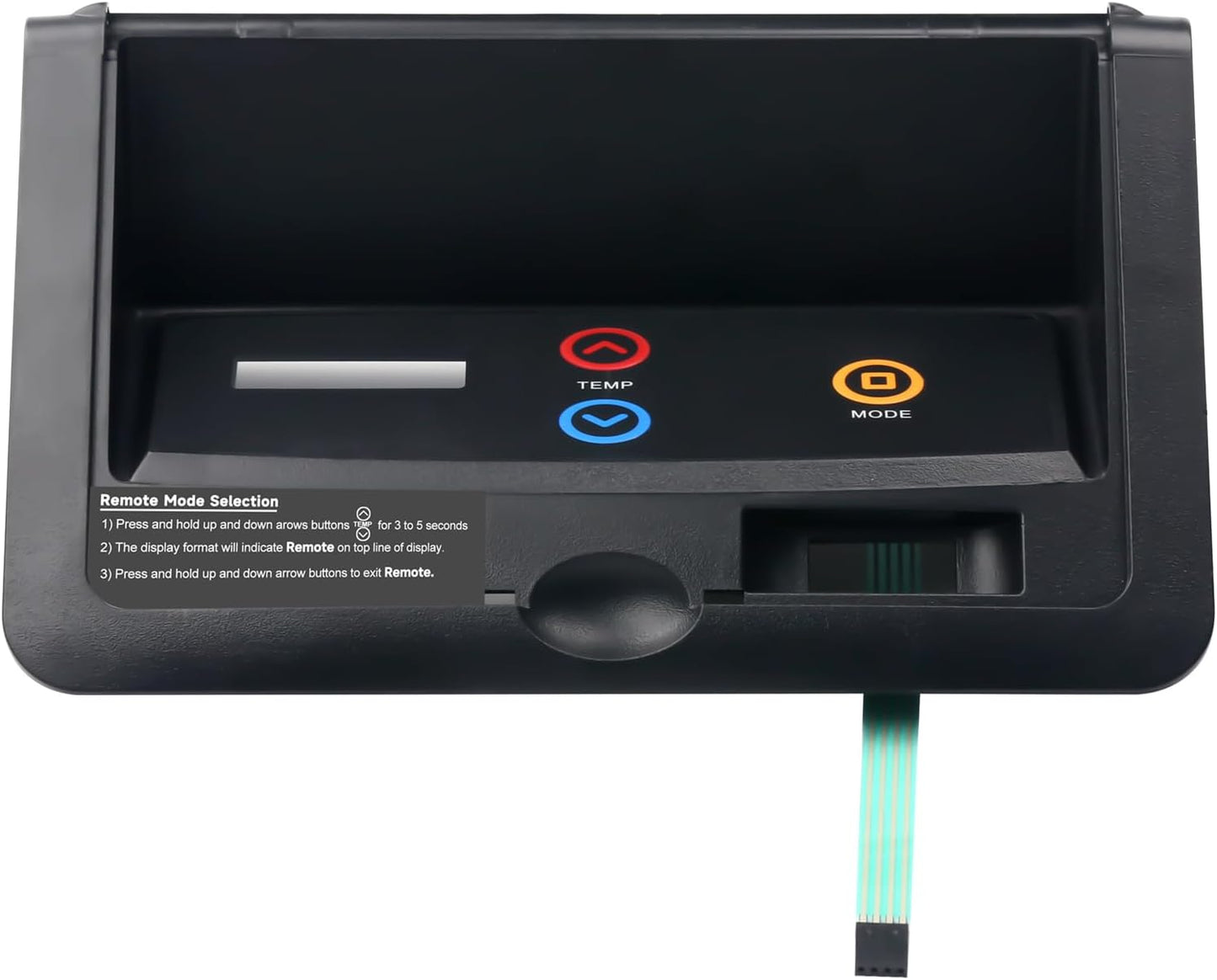 Bisel control con interruptor membrana Raypak R185B-R405B