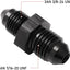 Adaptador 4AN a 3AN macho aluminio negro