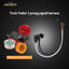 10 Enchufe Coleta 2 cables luces remolque 6"