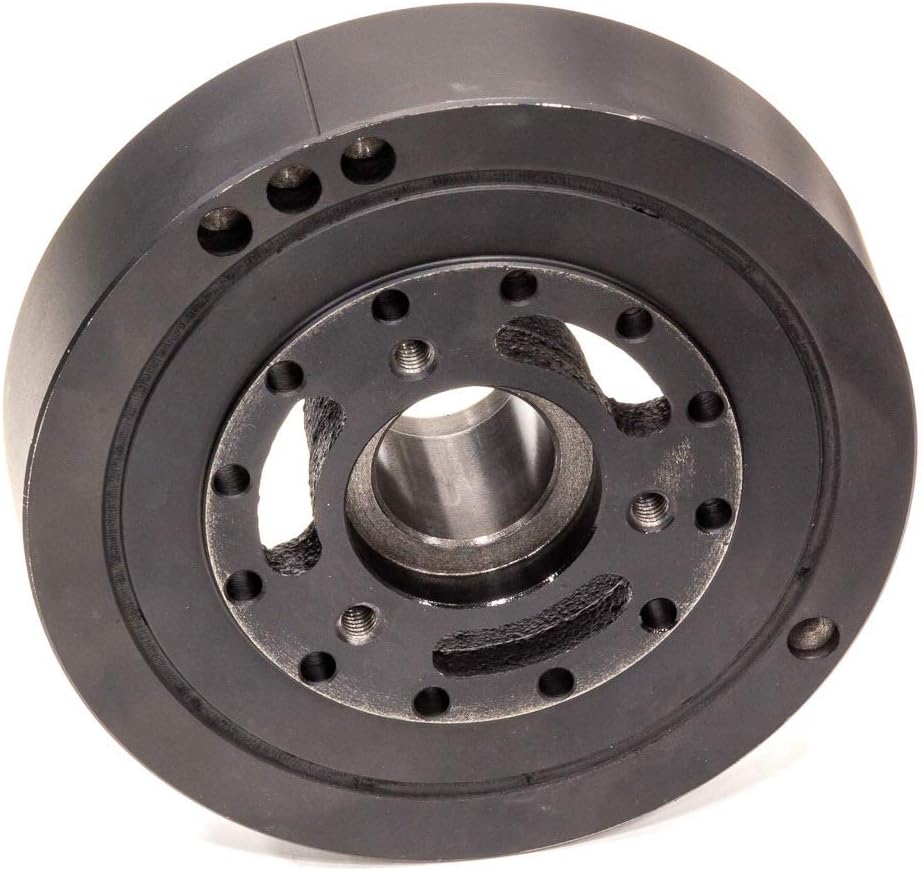 Equilibrador armónico acero negro para big block chevy