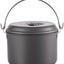 Olla camping portátil aluminio ligero 5.5qt