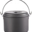 Olla camping portátil aluminio ligero 5.5qt