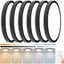 6 Lámparas LED Techo 12" 24W Regulables 5 CCT