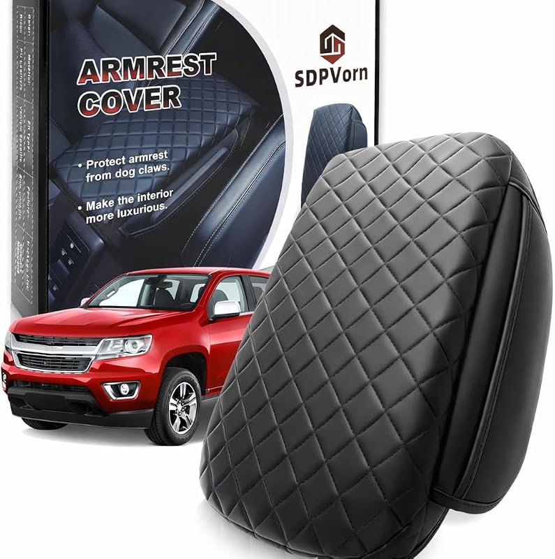 Funda reposabrazos Chevy Colorado GMC Canyon 15-22 piel sintética