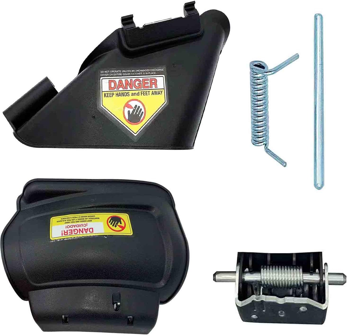 Conducto descarga lateral enchufe bisagras MTD 987-02516A