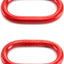 Anillo elevación cadena acero grado 80 5/8" 2 Pzas rojo