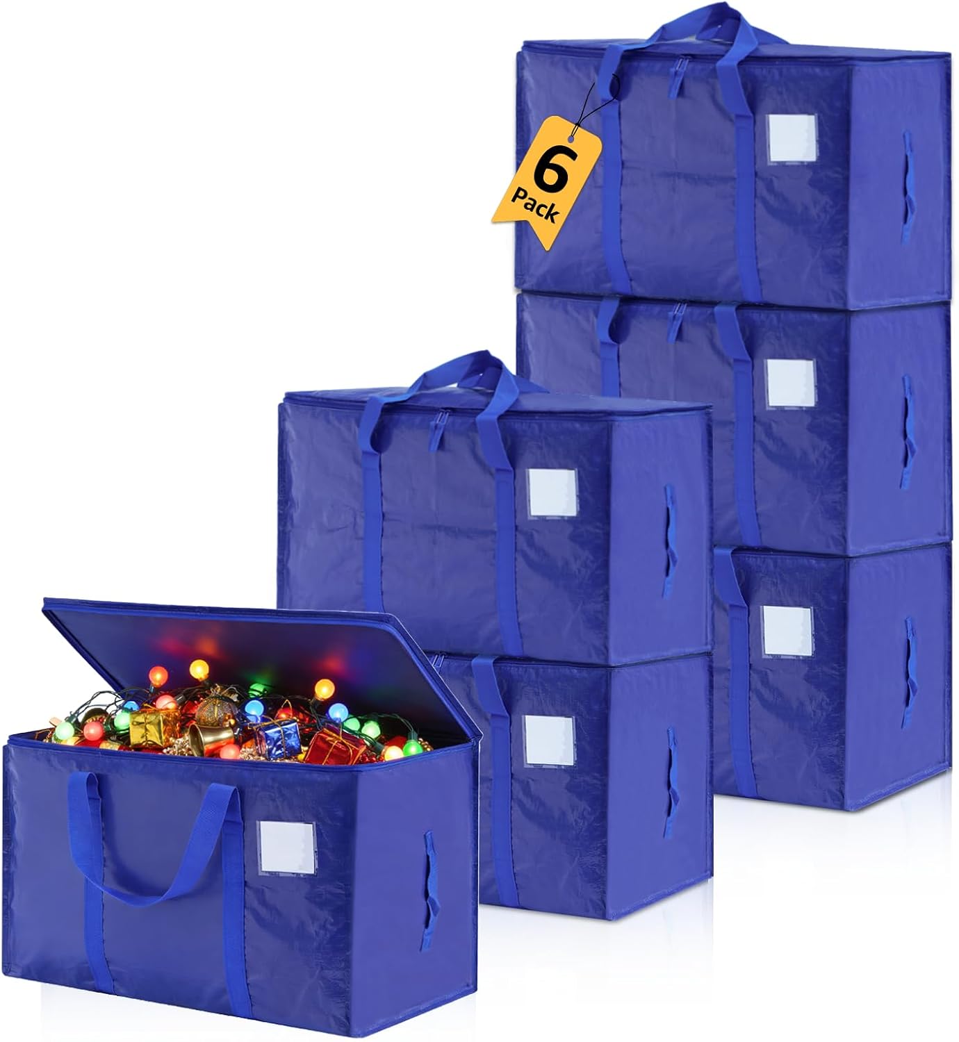 Bolsas mudanza resistentes grandes con tapas azules