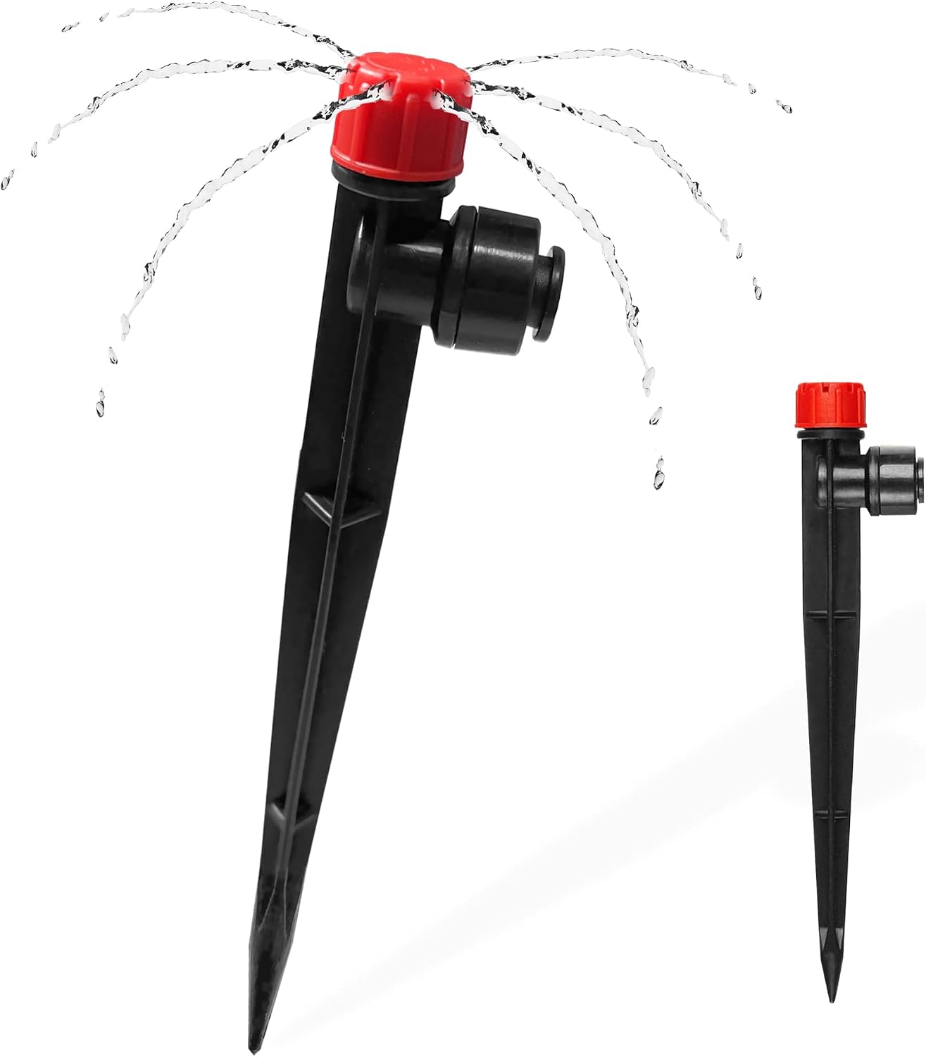 30 Emisores Riego Goteo 1/4" Ajustable 360 Grados