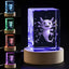 Luz nocturna ajolote 3D para niños regalo emocional