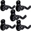 Soporte pared guitarra pack 5 colgadores acústica eléctrica