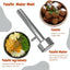 Cuchara prensa acero inox 1.6" para falafel