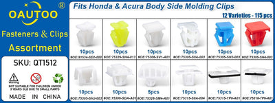 Set 115 Pzas Clips Moldeo Puerta Honda Acura
