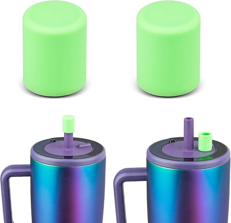 2 Tapas Magnéticas Silicona para Pajitas Brumate