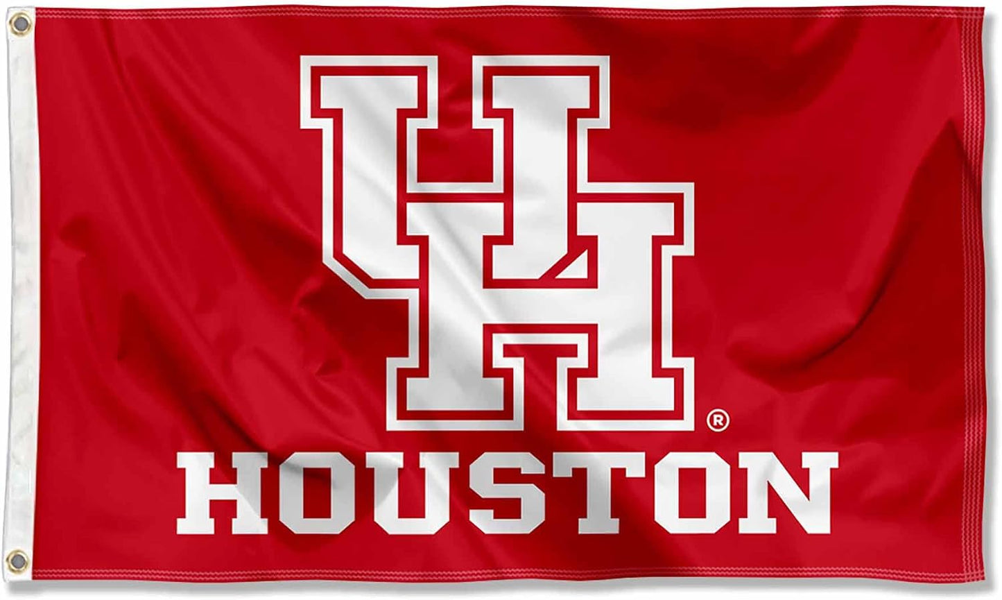 Bandera Houston Cougars 3x5 para exteriores