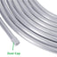 Tubo metal 1/4 od aluminio espiral 25pies
