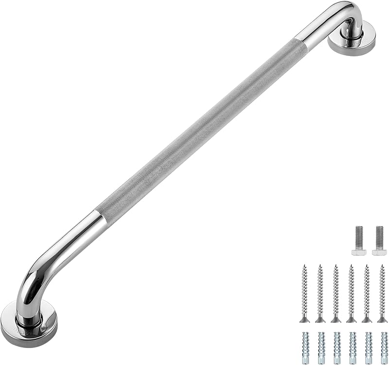 Barras agarre ducha acero inox 24" antiderrap